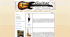 Desktop Screenshot of guitars-guitars.com